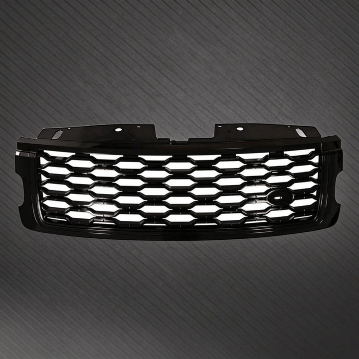 Car Craft Compatible With Land Range Rover Vogue Rrv 2018-2022 Front Bumper Show Grill Silver - CAR CRAFT INDIA