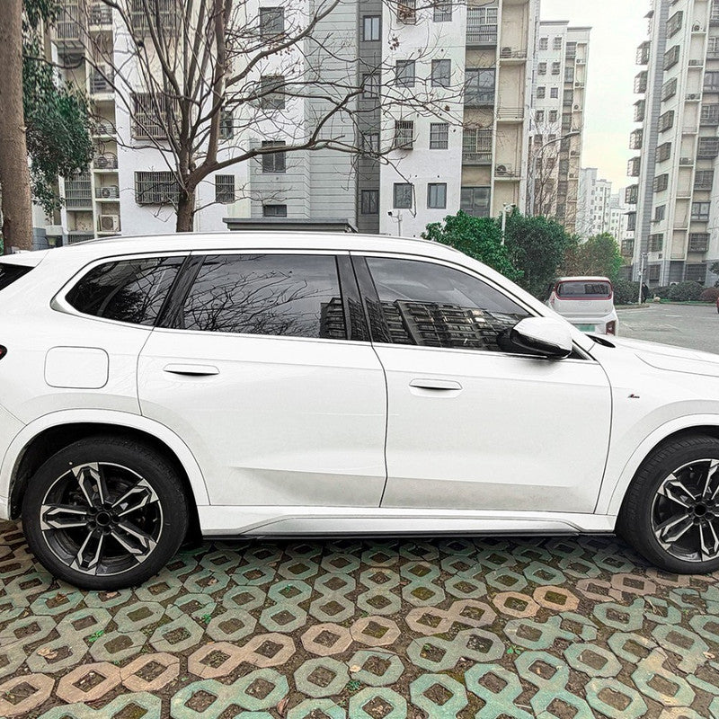 Car Craft Compatible With Bmw X1 U11 2023-2026 Side Skirt Splitter Trim Running Board Zst-1530 Cf Carbon Fiber Look