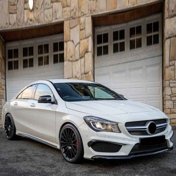 Car Craft Compatible With Mercedes Benz Cla Class W117 C117 X117 2013-2019 Upgrade Front Bumper Cla45 Amg Show Grill Amg Silver Gc W117-001