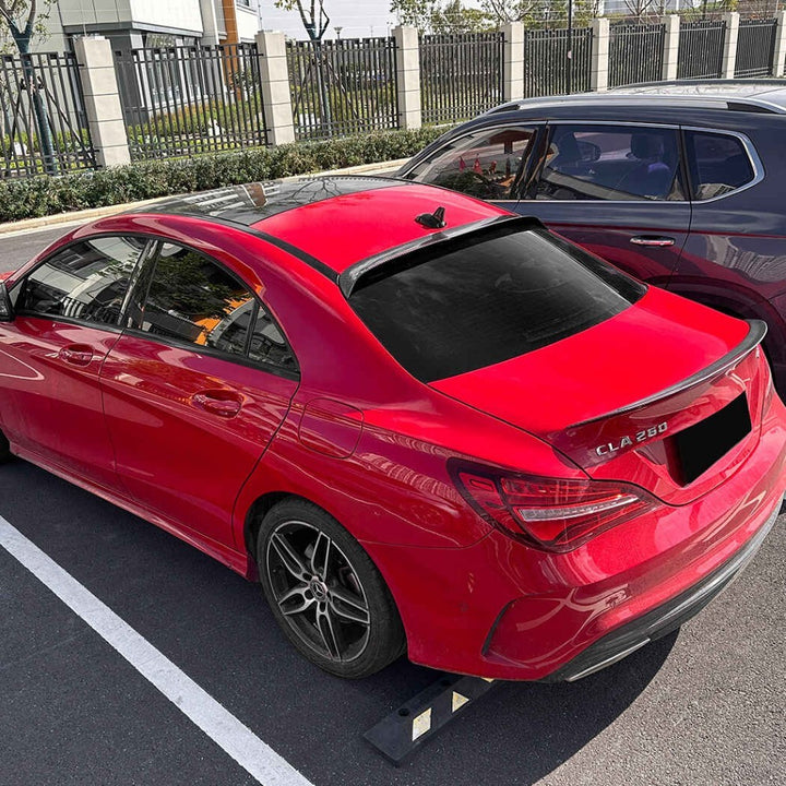 Car Craft Compatible With Mercedes Benz Cla Class C117 W117 2013-2019 Trunk Wing Lip Boot Rear Spoiler Amg Style Glossy Black AR-Benz-004 ZST-929 GB  CC-2457 - CAR CRAFT INDIA
