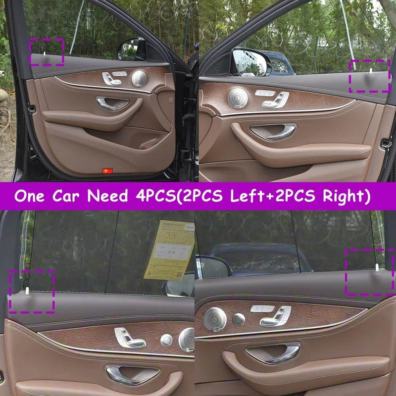 Car Craft Compatible With Merceds C E G Class W205 W213 W238 W463 Cls W257 Gl W166 Gle W167 Gls W167 Glc X253 Gls W292 Gle W292 Eqc N293 Vito W447/w448 Amg Gt X290 Door Latch Pin Door Lock Screw Knob Cap Cover Trim 09976601002a17 - CAR CRAFT INDIA