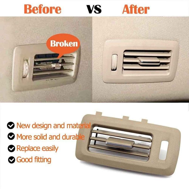 Car Craft Compatible With Mercedes Benz Gl Gls W166 X166 2012-2018 Rear Roof Ac Air Vent Grill Slider 16683016541b88 Creamy Oyster CC-10664