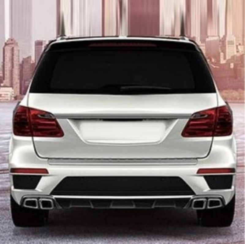Car Craft Compatible With Mercedes Benz Gl W166 X166 2013-2015 Upgrade Conversion Bodykit GLS63 GL63 Amg Bumper Grill Wheel Arch Side Trims - CAR CRAFT INDIA
