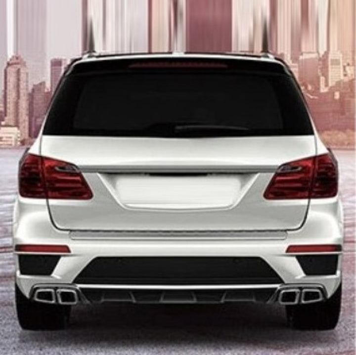 Car Craft Compatible With Mercedes Benz Gl W166 X166 2013-2015 Upgrade Conversion Bodykit GLS63 GL63 Amg Bumper Grill Wheel Arch Side Trims - CAR CRAFT INDIA
