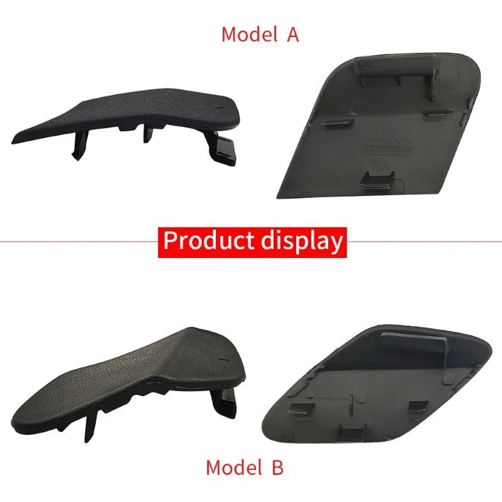 Car Craft Compatible With Mercedes Gle Coupe Gls W292 W166 2016-2019 Rear Amg Bumper Trailer Tow Towing Hook Hole Cover 1668854422 Black Model A - CAR CRAFT INDIA