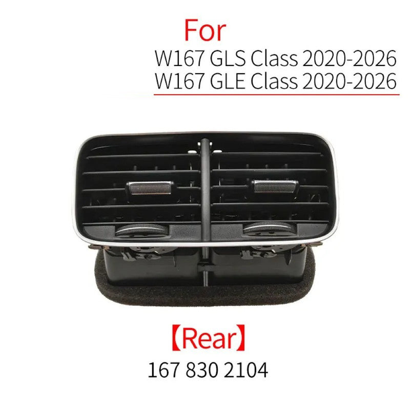 Car Craft Compatible With Mercedes Benz Gle Gls Class W167 2019-2025 Car Ac Air Vent Grille Air Conditioning Outlet Cover Assembly Rear 1678302104 CC-9564