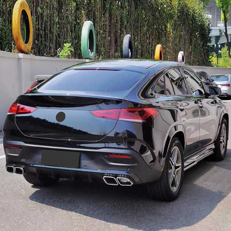 Car Craft Compatible With Mercedes Benz Gle Coupe C167 W167 2019-2024 Upgrade Convert To Gle63 Amg Bodykit Rear Bumper Gc C167-017