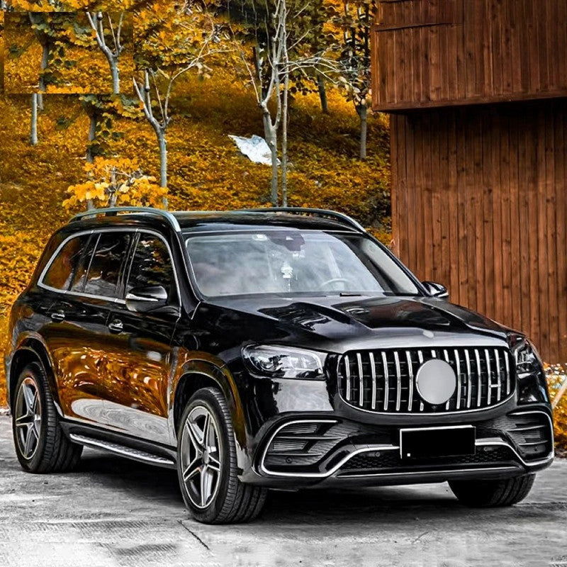 Car Craft Compatible With Mercedes Benz Gls W167 X167 2019-2025 Front Rear Bumper Upgrade Convert To Gls Amg63 Amg Bumper Bodykit Diffuser Exhaust Pipe Tip Wheel Arch Gc X167-011 - CAR CRAFT INDIA