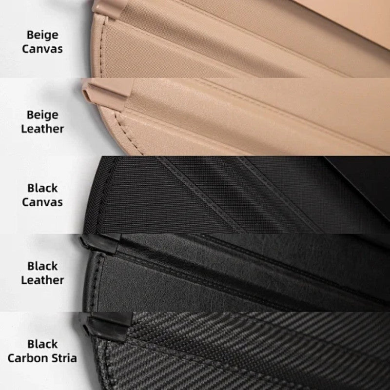 Car Craft Compatible With Mercedes Benz Gls W167 X167 2019-2024 Car Retractable Cargo Cover Interior Trim Rear Parcel Shelf Retractable Luggage Shied Cargo Cover Trunk Parcel Tray Black