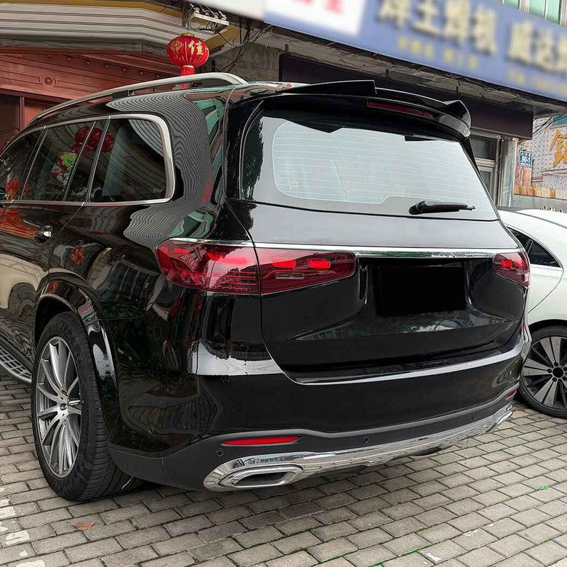 Car Craft Compatible With Mercedes Benz Gls W167 X167 2016-2016 Rear Trunk Wing Boot Lip Roof Spoiler Zst-1601 Cf Carbon Fiber Look