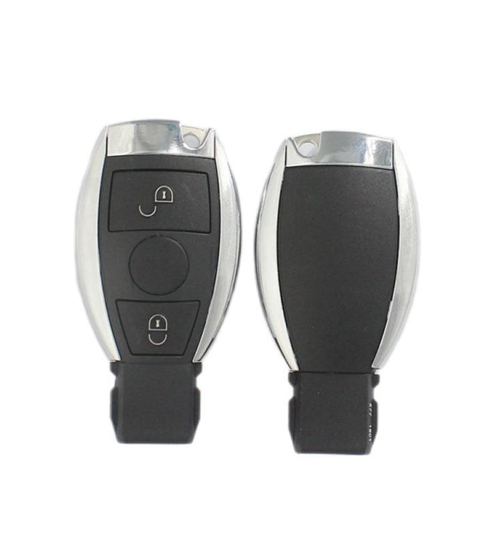 Car Craft Compatible With Mercedes Benz A B C E S G M Class W164 W166 W117 W176 W156 W253 W463 W464 W204 W212 W221 W171 W172 Car Key Cover Shell With Blade 2 Button 1 Battery Holder Benz-ks-41