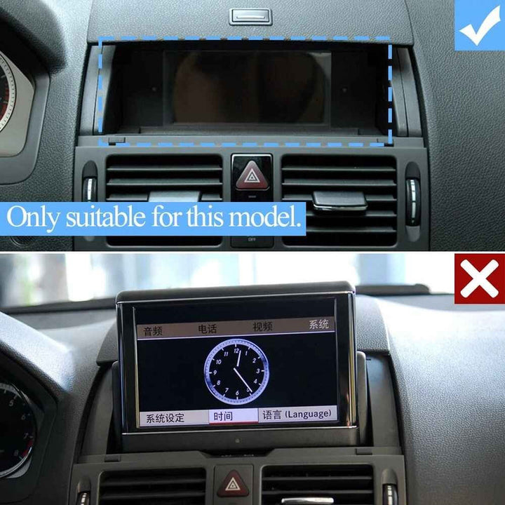 Car Craft Compatible With Mercedes Benz C Class W204 2007-2010 Car Front Central Control Dashboard Multimedia Palyer Screen Display Gps Navigation Screen 2048203197 5.8inch