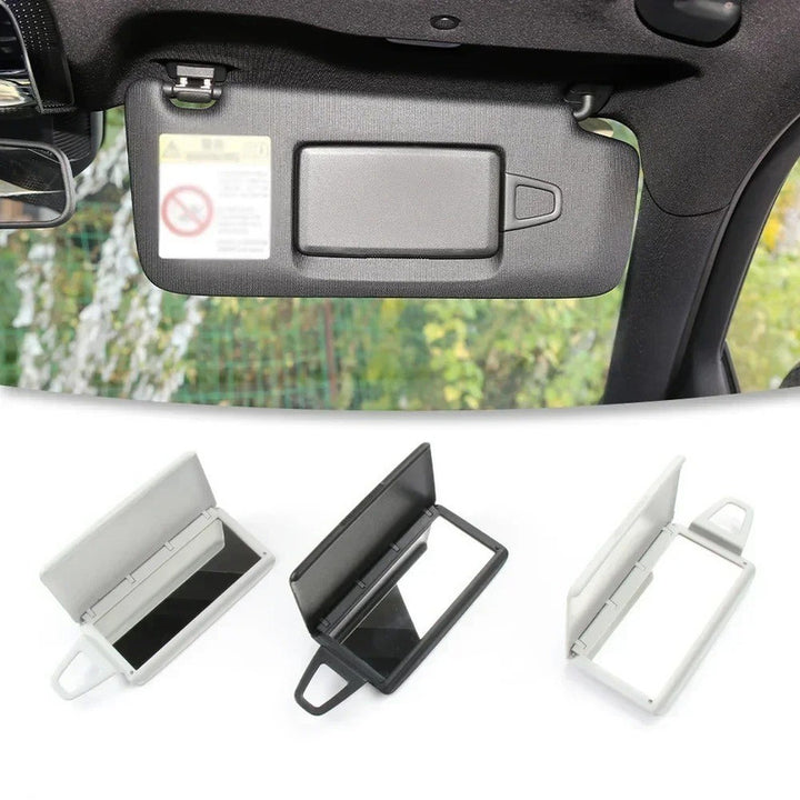 Car Craft Compatible With Mercedes Benz C Class W206 2023-2025 Car Sun Shade Visor Sunvisor Mirror Internal Makeup 20681070029051 Black Right CC-9046