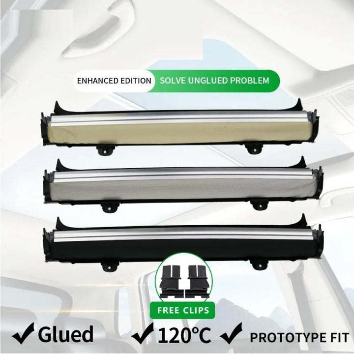 Car Craft Compatible With Mercedes Benz E Class W212 2010-2015 Ml Gl W166 W2012-2016 Car Panoramic Sunroof Curtain Roof Roller Blinds Shade Cloth Curtain Assembly A2127803400 Jlqm113z Light Beige