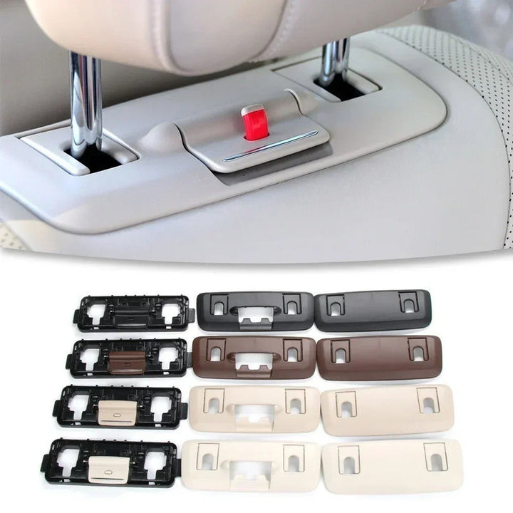 Car Craft Compatible With Mercedes Benz S Class W222 2014-2020 Seat Headrest Backrest Adjustment Clamp Cover 22291014121b88 White Pessenger Side CC-9067