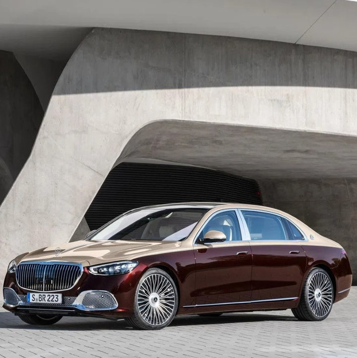 Car Craft Compatible With Mercedes Benz S Class W222 2016-2022 Upgraded Convert Facelift To S Class W223 2023+ Maybach Style Bodykit Bumper Headlight Taillight Hood Fender With Door CC-6614 - CAR CRAFT INDIA