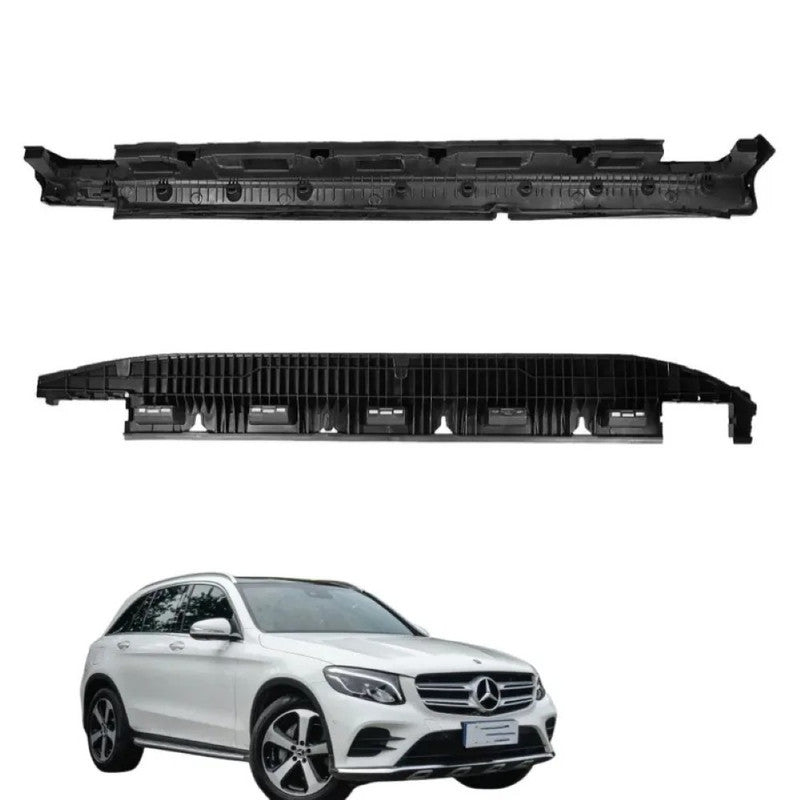 Car Craft Compatible With Mercedes Benz Glc W253 X253 2016-2019 Fixed Foot Side Step Retractable Ladder Pedal Running Boards Side Step