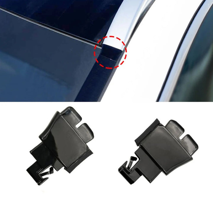 Car Craft Compatible With Mercedes Glc W253 X253 2016-2019 Car Roof Rail Molding Trim Roof Running Windshield Water Cover Plate Plug 2536900162-1 Left Unpainted