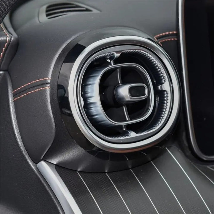 Car Craft Compatible With Mercedes Benz C Class W206 2022-2026 Glc X254 W254 2022-2026 Car Dashboard Ac Vent Outlet Assembly Air Conditioner Outlet Grille Panel Slider Trim 2548302903 Left - CAR CRAFT INDIA