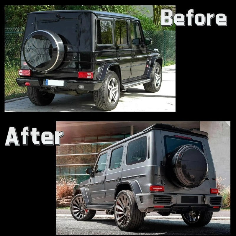 Car Craft Compatible With Mercedes Benz G Class G Wagon G63 G55 W463 2007-2018 Car Rear Upgraded Tail Light Lamp Xenon Taillight Retrofit Upgrade Modified Led Drl Hid Light Smoke Shy - CAR CRAFT INDIA