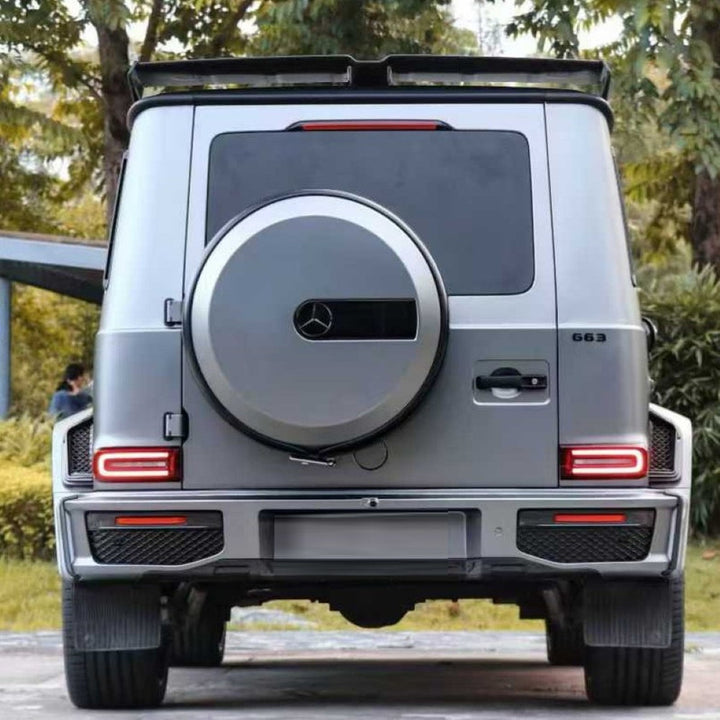 Car Craft Compatible With Mercedes Benz G Class G Wagon W463 2007-2018 Upgrade Facelift Convert To 2025 W465 Amg G65 G63 Brabus G800 Conversion Bodykit Bumper Headlight Taillight Hood - CAR CRAFT INDIA