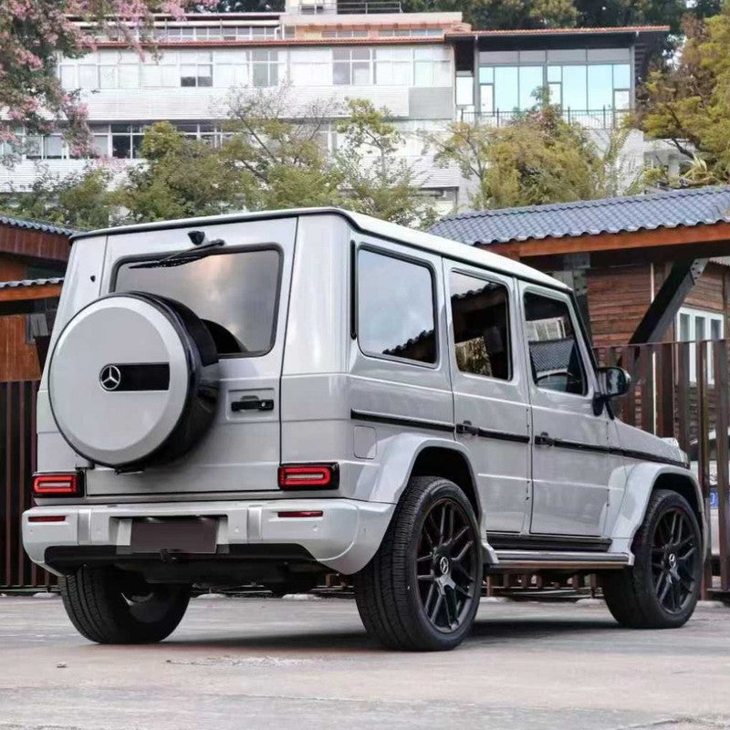 Car Craft Compatible With Mercedes Benz G Class G Wagon W463 2007-2018 Upgrade Facelift Convert To 2025 W465 Amg G65 G63 Conversion Bodykit Bumper Headlight Taillight Hood - CAR CRAFT INDIA