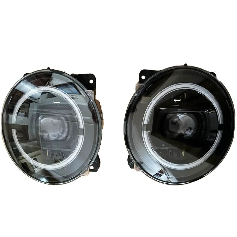 Car Craft Compatible With Mercedes Benz G Class G Wagon G63 G55 W464 2019-2024 Car Front Upgraded Head Light Lamp Xenon Headlight Retrofit Upgrade Modified Led Drl Hid Light Shy - CAR CRAFT INDIA