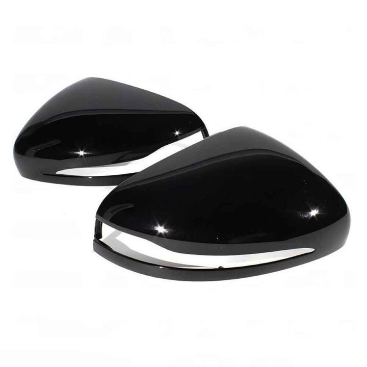 Car Craft Compatible With Mercedes Gle Gls W167 X167 2019-2025 W464 G Wagon G55 G63 2019-2025 Rear View Case Wing Cap Shell Housing Mirror Covers Replacement Style Glossy Black