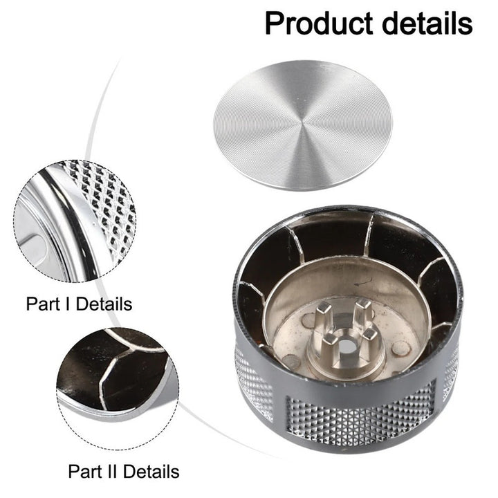 Car Craft Compatible With Jaguar Land Range Rr Rover Xf Xe Xjl Xfs F Pace Sports Vogue Evoque Gear Shift Knob Head Scroller Knob Silver - CAR CRAFT INDIA