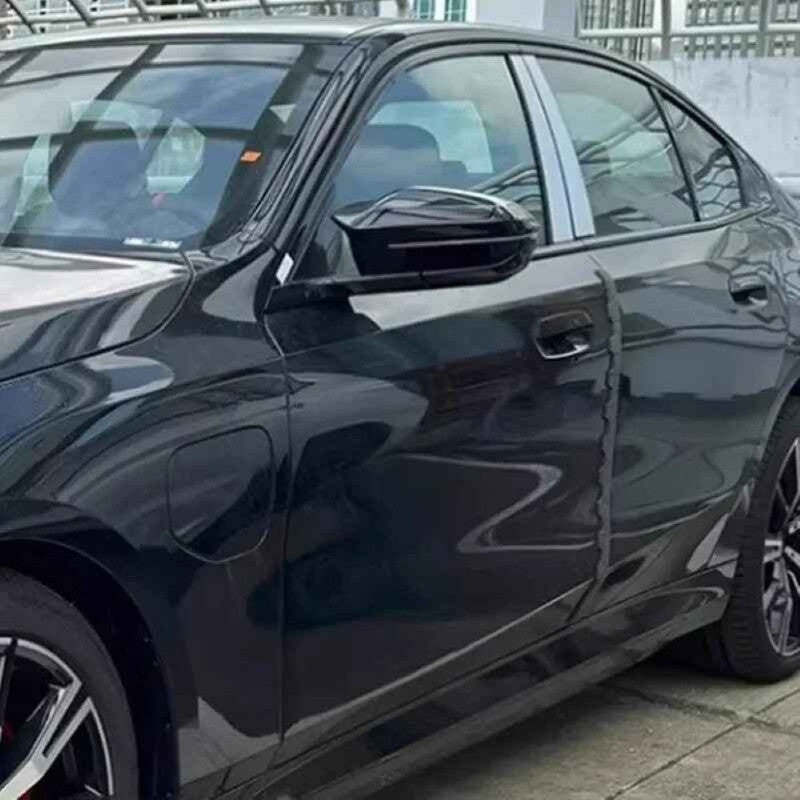 Car Craft Compatible With Bmw 5 Series I5 G60 G68 2024+ 7 Series G70 2024+ Side Rear View Horn Mirror Cover M5 Style Rhd Car Glossy Black G60/68-009/010 Gb Gc