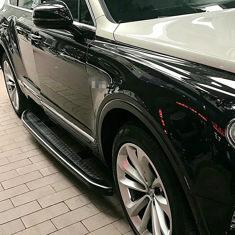 Car Craft Compatible With Rolls Royce Cullinan 2018-2025 Automatic Deployable Electric Side Step Retractable Ladder Pedal Running Boards Side Step Oem Style
