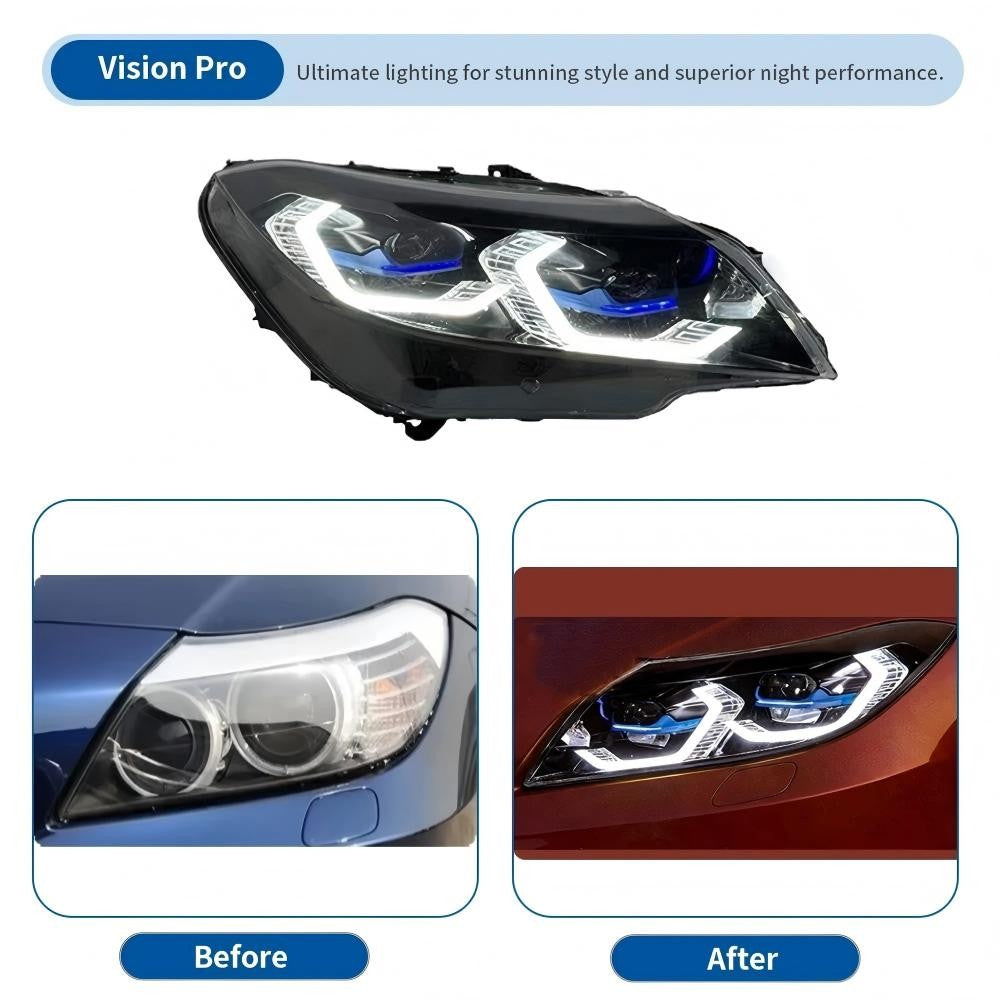 Car Craft Compatible With Bmw Z4 E89 2009-2016 Car Front Upgraded Head Light Lamp Xenon Headlight Retrofit Upgrade Modified Led Drl Hid G80 Style