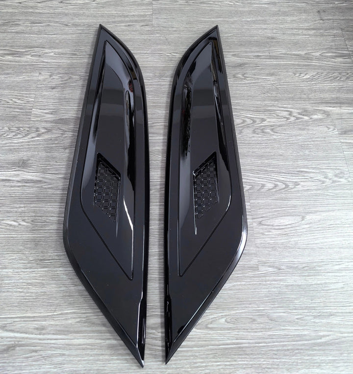 Car Craft Compatible With Range Land Rover Defender L663 2020-2025 90 110 130 Upgrade Convertion Bodykit Urban U Style Hood Bonnet Vent Scoop Trim Cover