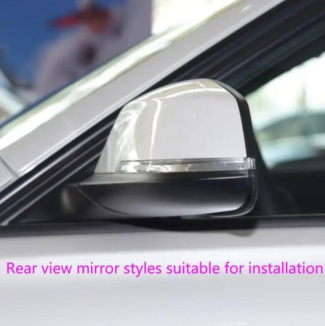 Car Craft Compatible With Bmw 1 2 3 4 Series F20 F22 F30 F34 Gt 12-18 F32 X1 E84 13-15 F87 M2 M3 M4 M5 M6 Side Rear View Case Door Wing Cap Shell Housing Mirror Covers Glossy Black With Asssembley Led