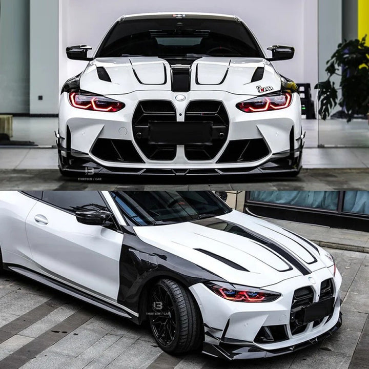 Car Craft Compatible With Bmw G82 G80 G81 M3 M4 Fenders 2021+ Real Carbon Fiber N Style Side Fender CC-8547