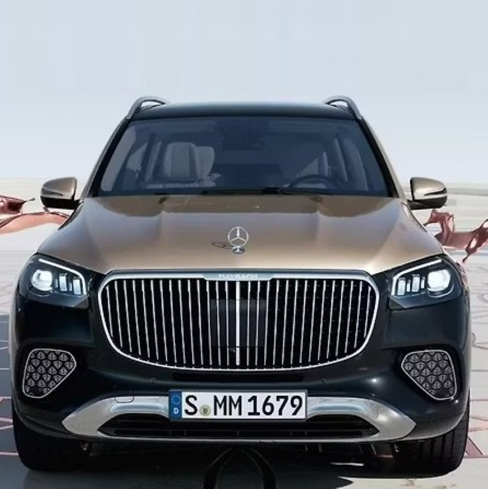 Car Craft Compatible With Mercedes Gl Gls W166 X166 2012-2016 Upgrade Facelift Convert To Gls W167 X167 2024 Maybach Kit Bumper Grill Headlight Taillight Trunnk Fender Bodykit CC-6278 - CAR CRAFT INDIA