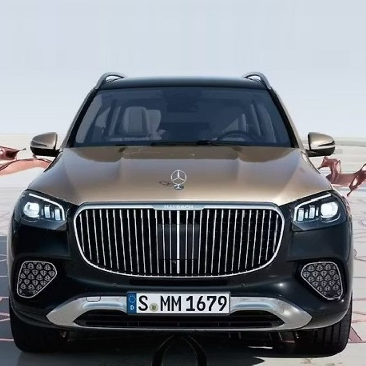 Car Craft Compatible With Mercedes Gl Gls W166 X166 2012-2016 Upgrade Facelift Convert To Gls W167 X167 2024 Maybach Kit Bumper Grill Headlight Taillight Trunnk Fender Bodykit CC-6278 - CAR CRAFT INDIA
