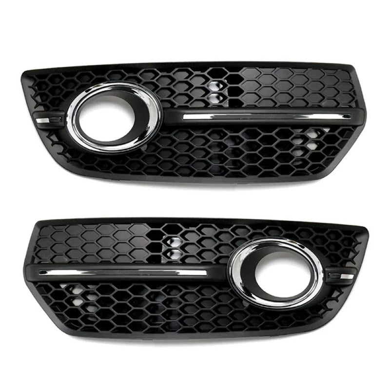 Car Craft Compatible With Audi Q5 2008-2012 Upgraded Front Bumper Fog Lamp Light Grill Cover Q5-021 Gc
