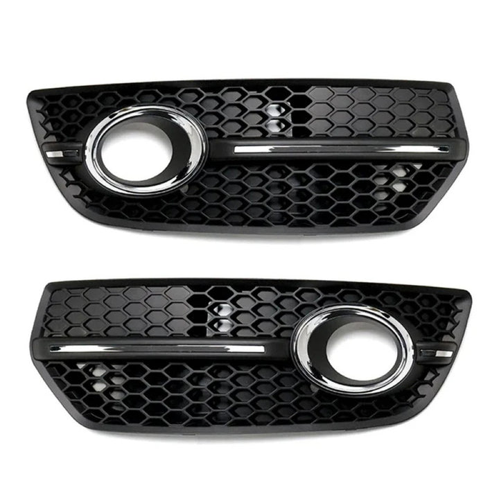 Car Craft Compatible With Audi Q5 2008-2012 Upgraded Front Bumper Fog Lamp Light Grill Cover Q5-021 Gc