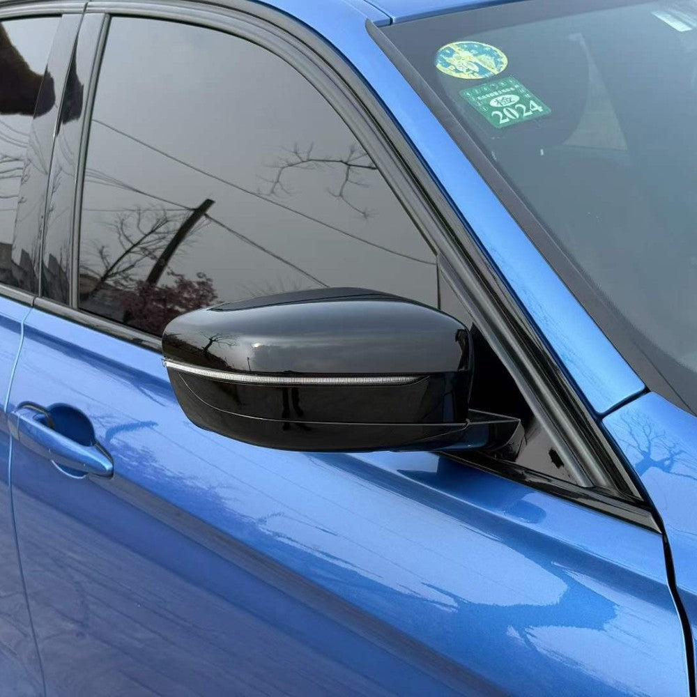 Car Craft Compatible With Bmw 3 Series F30 2012-2018 Rear Side View Mirror Cover Assembly For Converted Car To G20 G28 G80 G20 Style Rhd