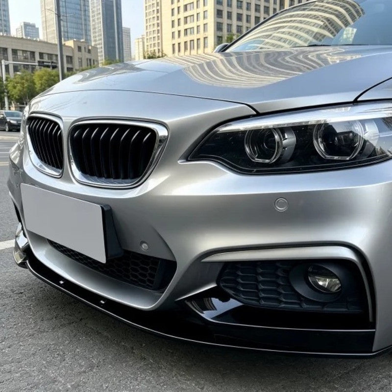 Car Craft Compatible With Bmw 2 Series F22 2014-2019 Upgraded Facelift Convert To M Sport M Tech Mt Bodykit Front Bumper Lip Skirt Trim M Performance Mp Style Gc F22/23-013/014 Usa