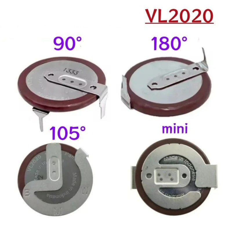 Car Craft Compatible With Bmw Mercedes Audi Porsche Bentley Vw Range Land Rover Car Remote Key Rechargeable Cell Battery Vl2020 2020 90 Digree Bm-ks-46