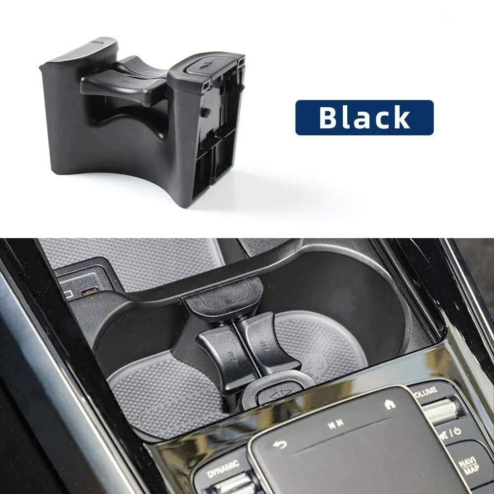 Car Craft Compatible With Mercedes Benz A Class W177 2019 Gla Glb Class W247 H247 2020+ B Class W243 2018+ Cla W118 C118 2019+ Centre Console Cup Drink Holder Divider Model A 1778109703 CC-8104 - CAR CRAFT INDIA