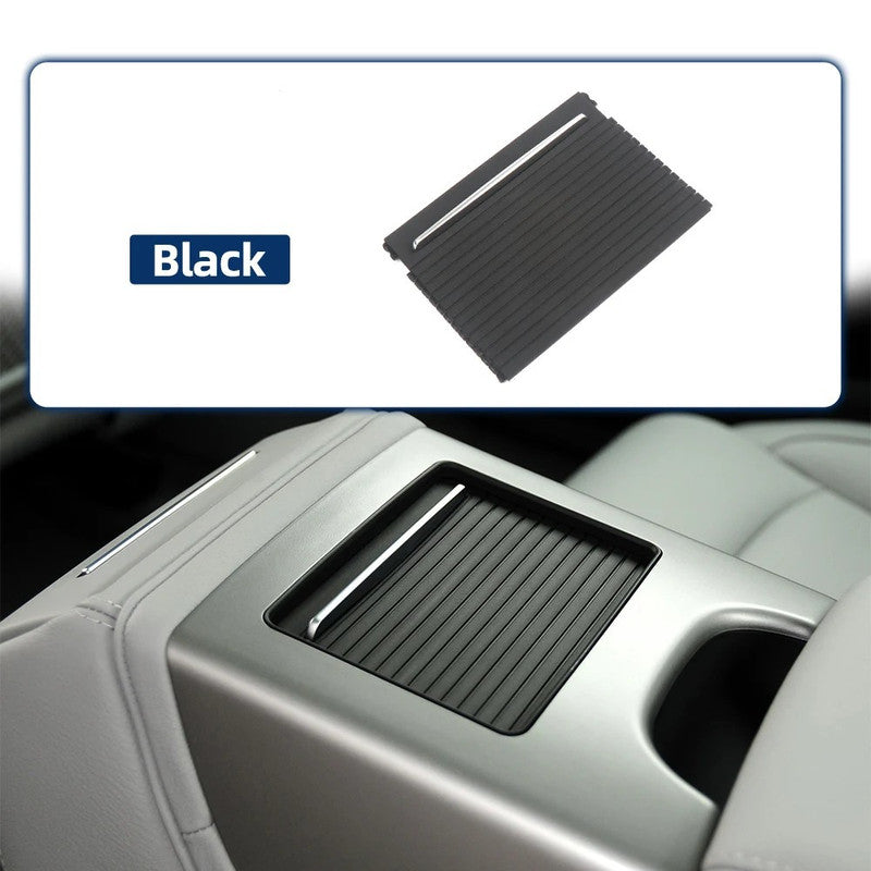 Car Craft Compatible With Audi A6l C7 2012-2018 Car Rear Center Console Sliding Shutters Cup Drink Holder Roller Blind Cover Replacement 4gd885993-1 CC-8931