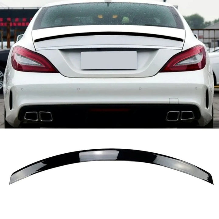 Car Craft Compatible With Mercedes Benz Cls Class X218 2011-2018 Rear Boot Trunk Wing Lip Spoiler Carbon Fiber Look Zst-295 Cf