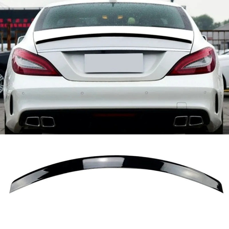 Car Craft Compatible With Mercedes Benz Cls Class X218 2011-2018 Rear Boot Trunk Wing Lip Spoiler Glossy Black Zst-295 Gb