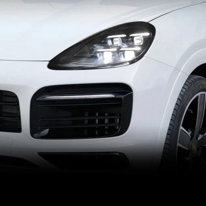 Car Craft Compatible With Porsche Cayenne 2019-2023 Car Front Upgraded Head Light Lamp Xenon Headlight Retrofit Upgrade Matrix Modified Led Drl Hid