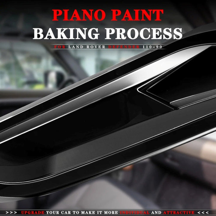 Car Craft Compatible With Range Land Rover Defender 90 110 L663 Lr129997 2020+ Bonnot Hood Air Vent Trim Flap Model A - CAR CRAFT INDIA