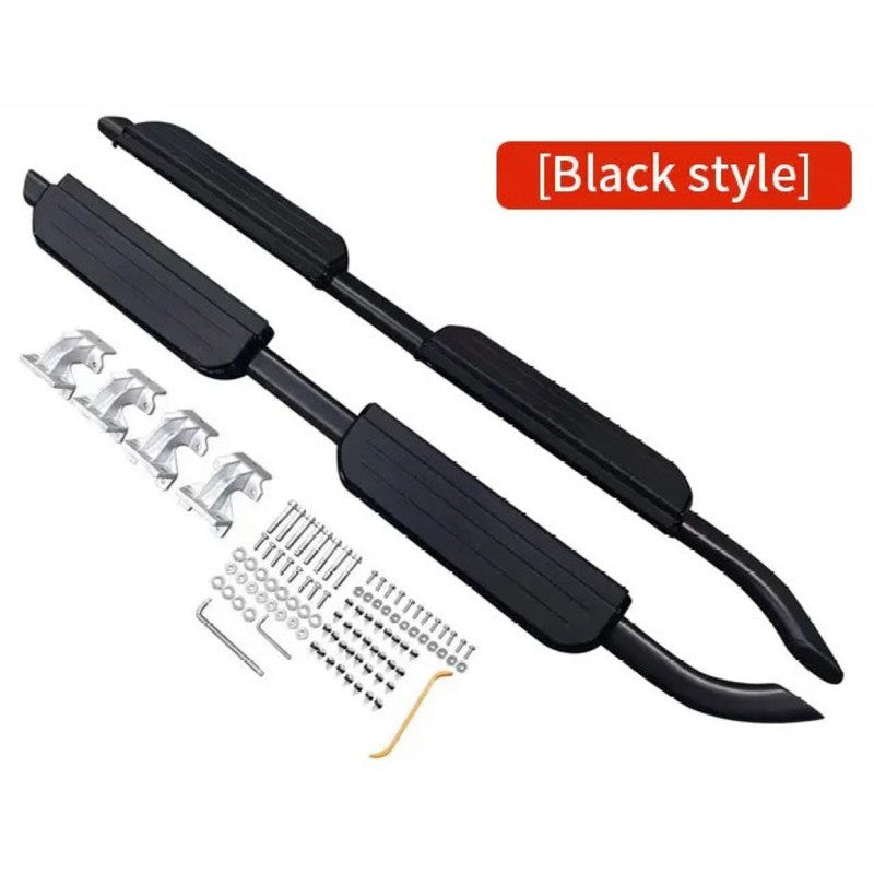 Car Craft Compatible With Range Land Rover Defender 110 L663 Lr129997 2020+ Non-slip Fixed Side Step Running Board Black 4 Door - CAR CRAFT INDIA