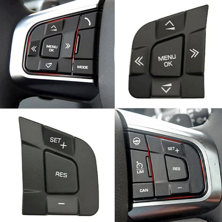 Car Craft Compatible With Jaguar Xf Xe F-pace 2015-2019 Land Range Rover Discovery Sports 2015-2019 Car Steering Wheel Switch Button Right Lr060813-q2